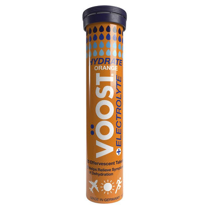 Voost Hydrate Orange Effervescent Tablets 20 Pack
