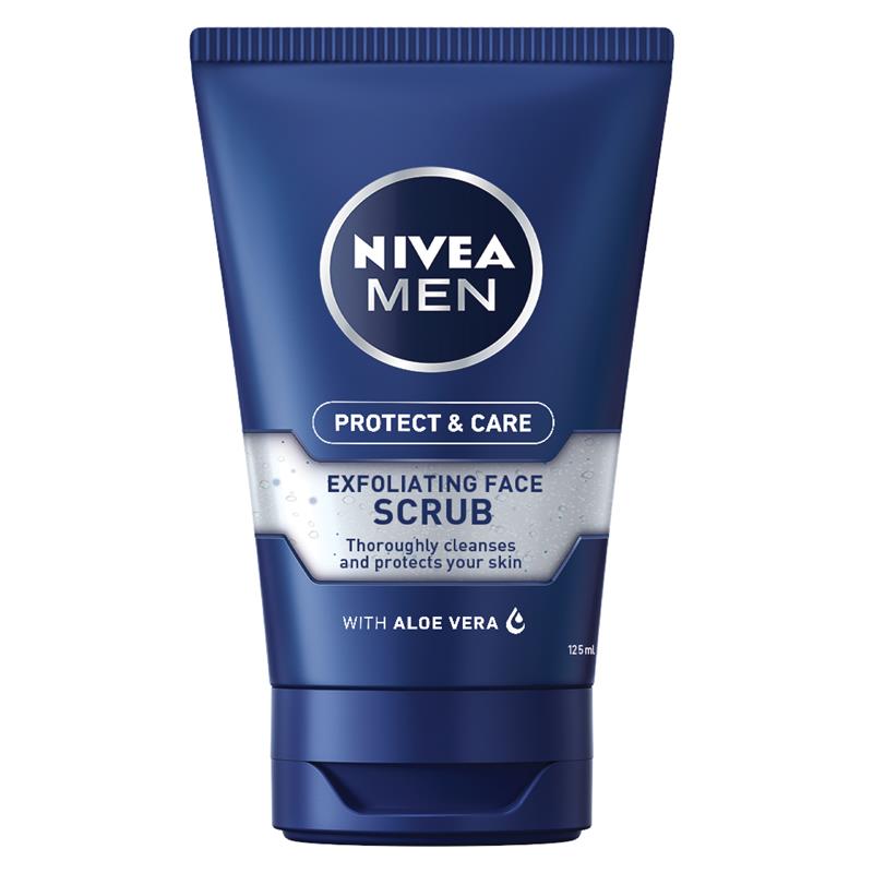 NIVEA for Men Protect & Care Face Scrub 125ml