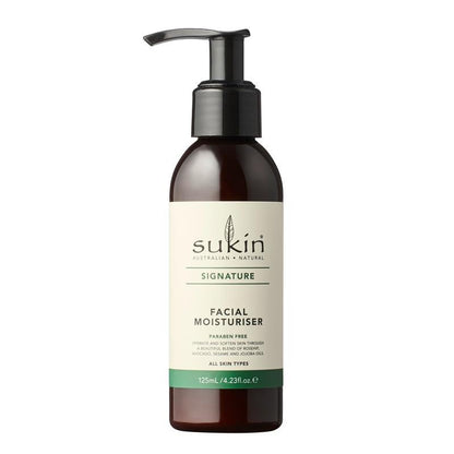 Kem dưỡng ẩm Sukin Signature Facial Moisturiser dạng bơm 125ml 