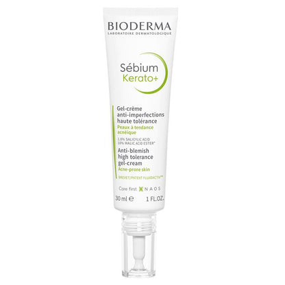 Kem dưỡng ẩm Bioderma Sebium Kerato Nonallergenic Acne Cream phù hợp với da mụn 30ml 