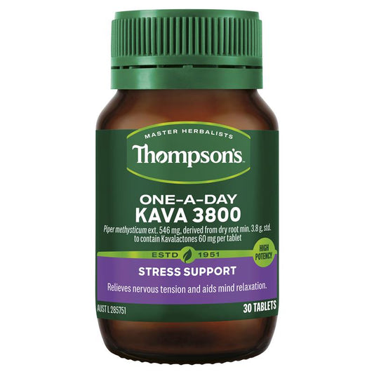 Thompson's One-a-day Kava 3800mg 30 Tablets