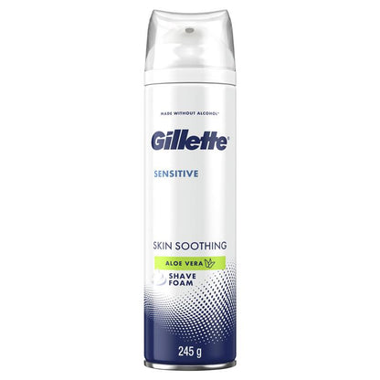 Bọt cạo râu Gillette Sensitive Skin Soothing 245g 