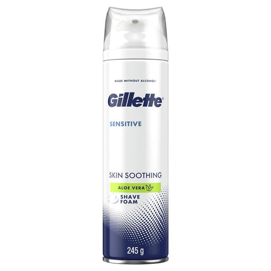 Bọt cạo râu Gillette Sensitive Skin Soothing 245g 