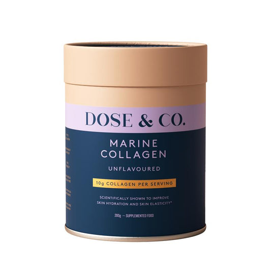 Dose &amp; Co Marine Collagen Không Hương Vị 200g 