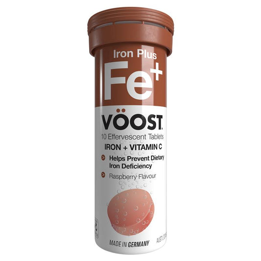 Viên sủi Voost Iron Plus 10 viên 