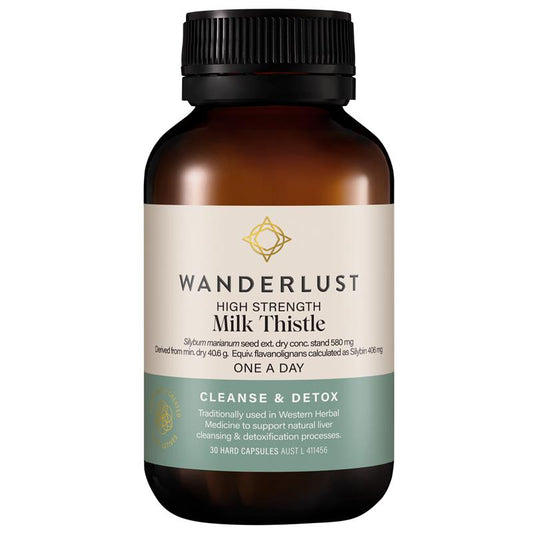 Wanderlust 高强度奶蓟草胶囊 30 粒
