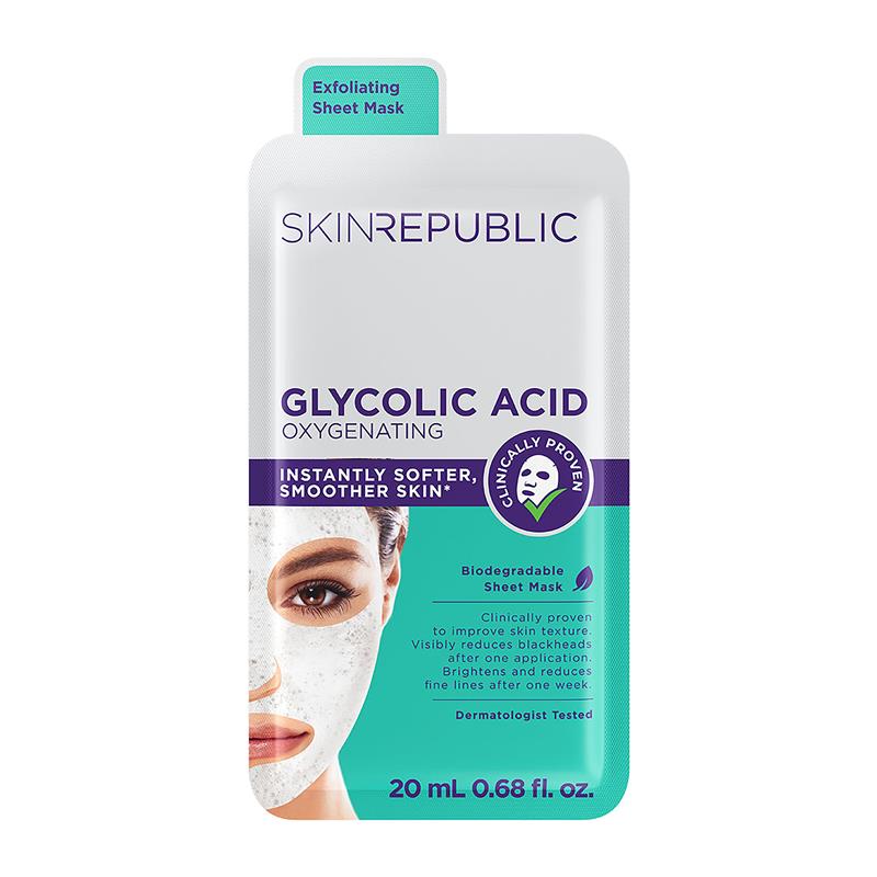 Skin Republic 乙醇酸补氧面膜 20ml 