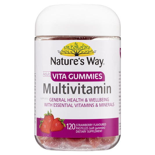 Kẹo dẻo bổ sung vitamin tổng hợp Nature's Way Adult Vita Gummies 120 viên 