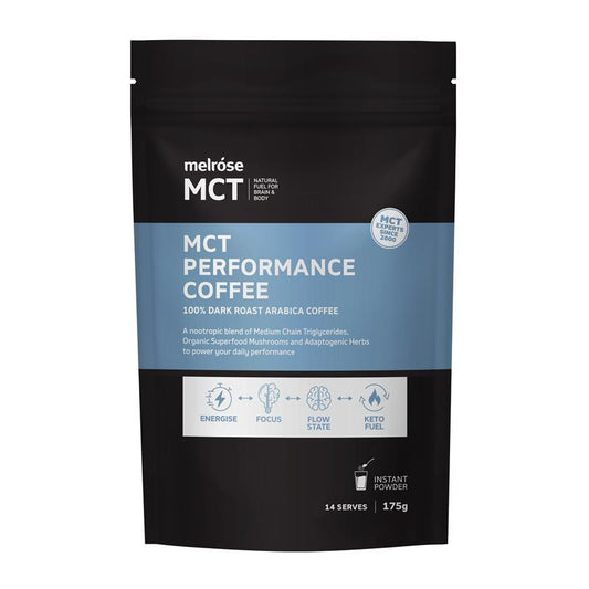 Bột cà phê Melrose MCT Performance 175g 