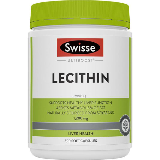 Swisse Ultiboost Lecithin 1200mg 300 Capsules