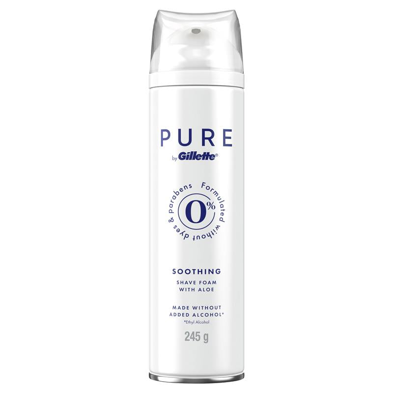 Bọt cạo râu Gillette Pure Sensitive 245g 