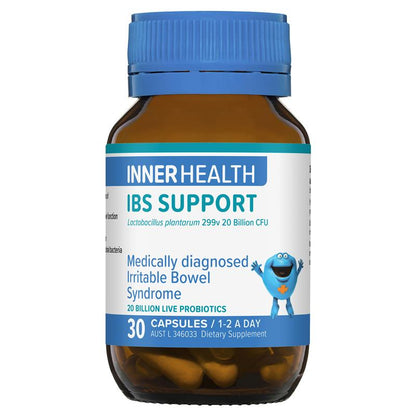 Inner Health IBS Support Probiotic 30 Capsules Fridge Line