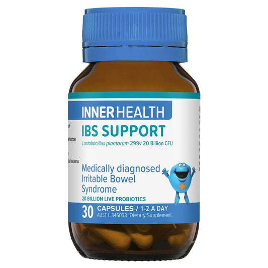Inner Health IBS Support Probiotic 30 Capsules Fridge Line