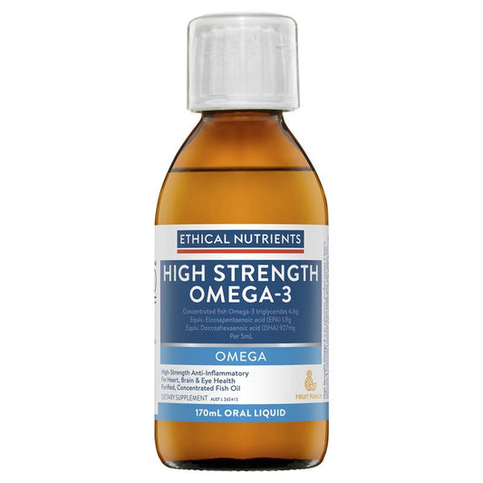 Ethical Nutrients High Strength Omega-3 Fruit Punch 170mL Liquid