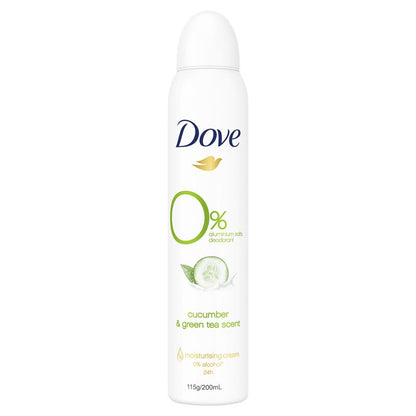 多芬女士黄瓜零度铝质止汗露 200ml 