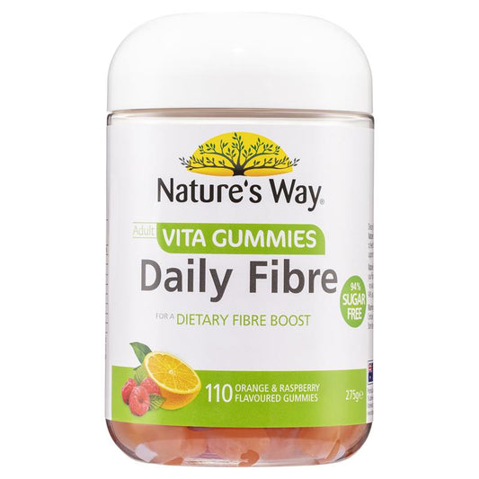 Kẹo dẻo Nature's Way Adult Vita Gummies Fibre 110 
