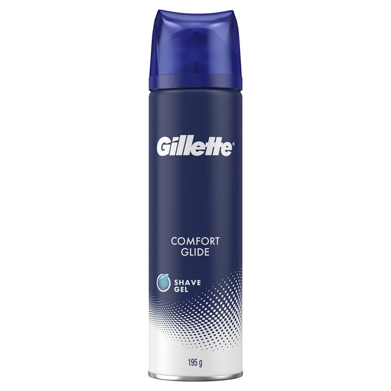 Gel cạo râu Gillette Comfort Glide 195g 