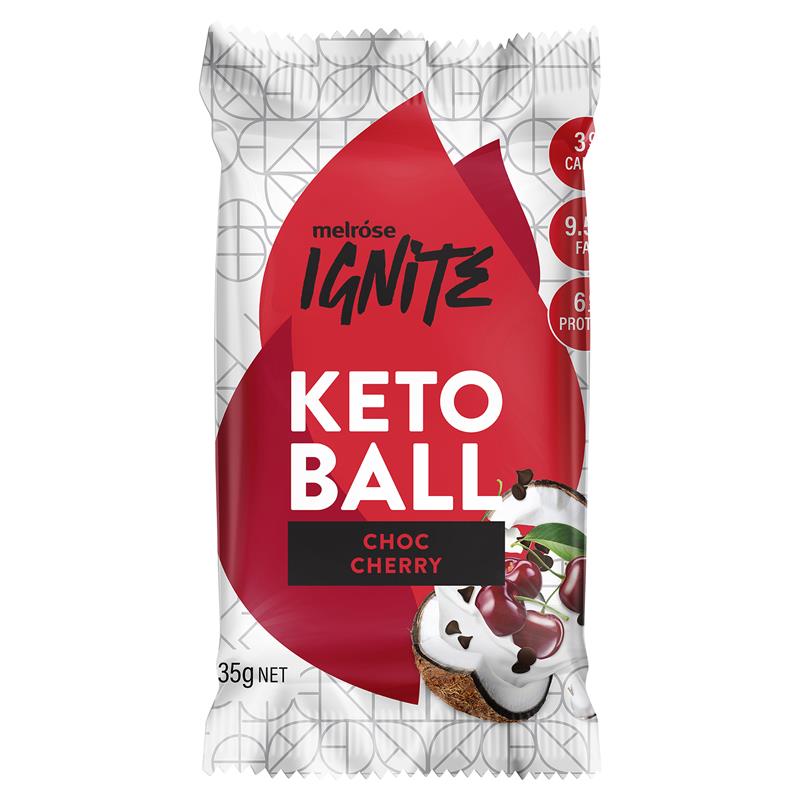 Melrose Ignite Keto Ball Sôcôla Cherry 35g 