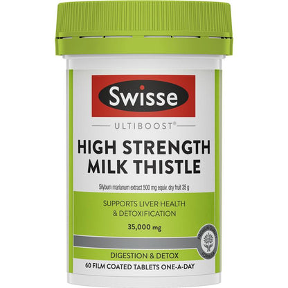 Swisse Ultiboost 高强度奶蓟草片 60 片