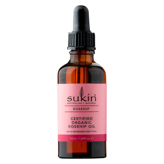 Dầu nụ tầm xuân hữu cơ Sukin Certified Organic Rosehip Oil 50ml 