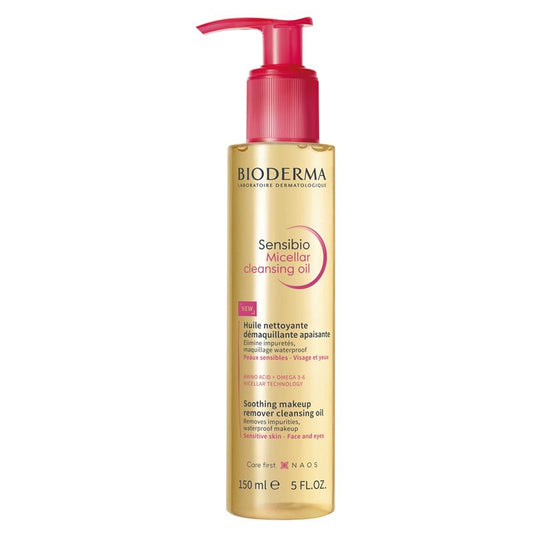 Sữa rửa mặt Bioderma Sensibio Micellar Oil Cleanser Tẩy trang cho da nhạy cảm 150ml 
