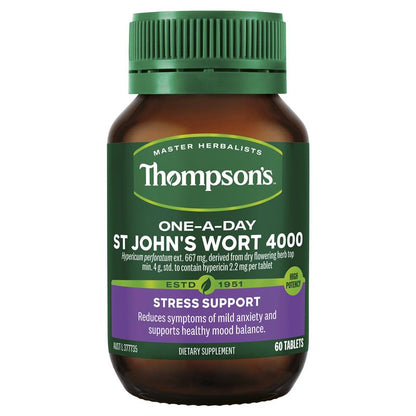 Thompson's One-A-Day St. John's Wort 4000mg 60 Viên 