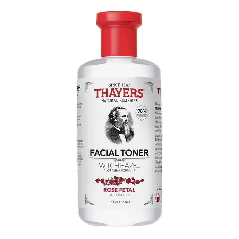 Thayers Rose Petal Alcohol Free Toner With Witch Hazel Aloe Vera 355ml