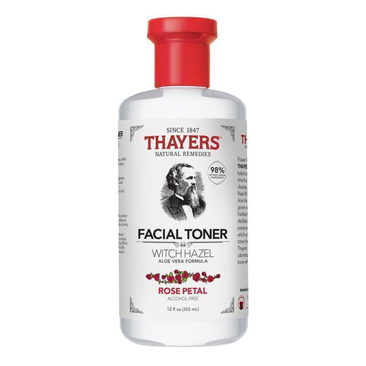 Thayers Rose Petal Alcohol Free Toner With Witch Hazel Aloe Vera 355ml