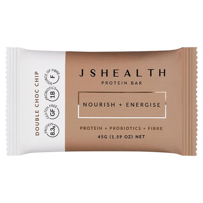 JSHEALTH 双倍巧克力蛋白棒 45克