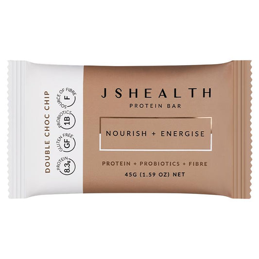 Thanh Protein JSHEALTH Double Choc Chip 45g 