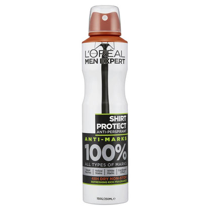 Loreal Men Expert Deodorant Shirt Protect Aerosol 250ml
