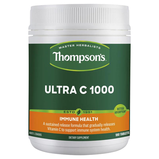 Thompson's Ultra C 1000mg 180 Tablets