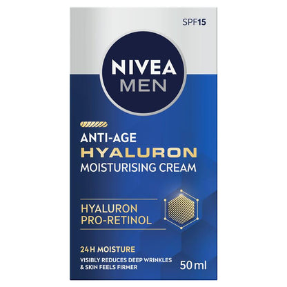 Kem dưỡng ẩm NIVEA For Men Active Age SPF 15 50ml 