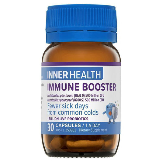 Inner Health Immune Booster Probiotic 30 Capsules Fridge Line