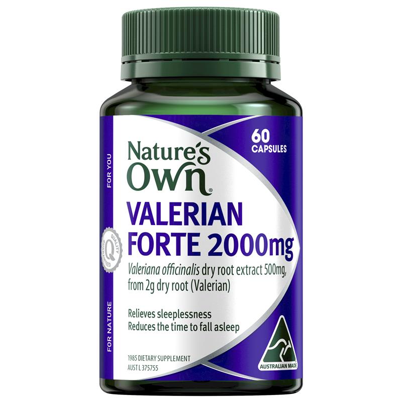 Nature's Own Valerian Forte 2000mg 60 Viên Nang 