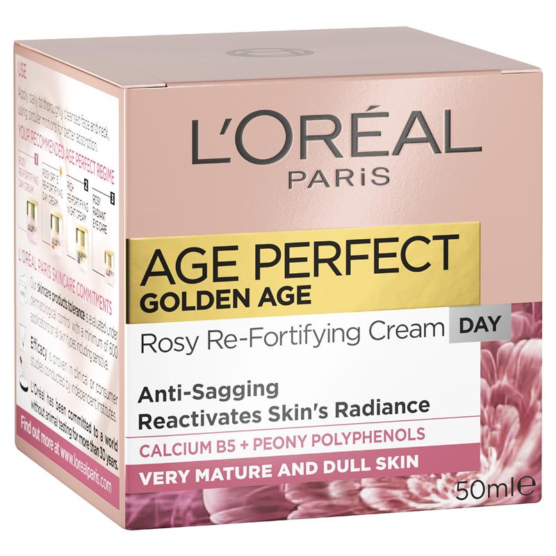 L'Oreal Paris Golden Age Rosy Re-Densifying Day Cream 50ml