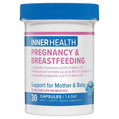 Inner Health 孕期和哺乳期益生菌 30 粒胶囊
