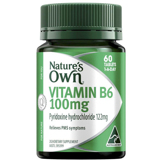 Vitamin B6 100mg của Nature's Own 60 viên 