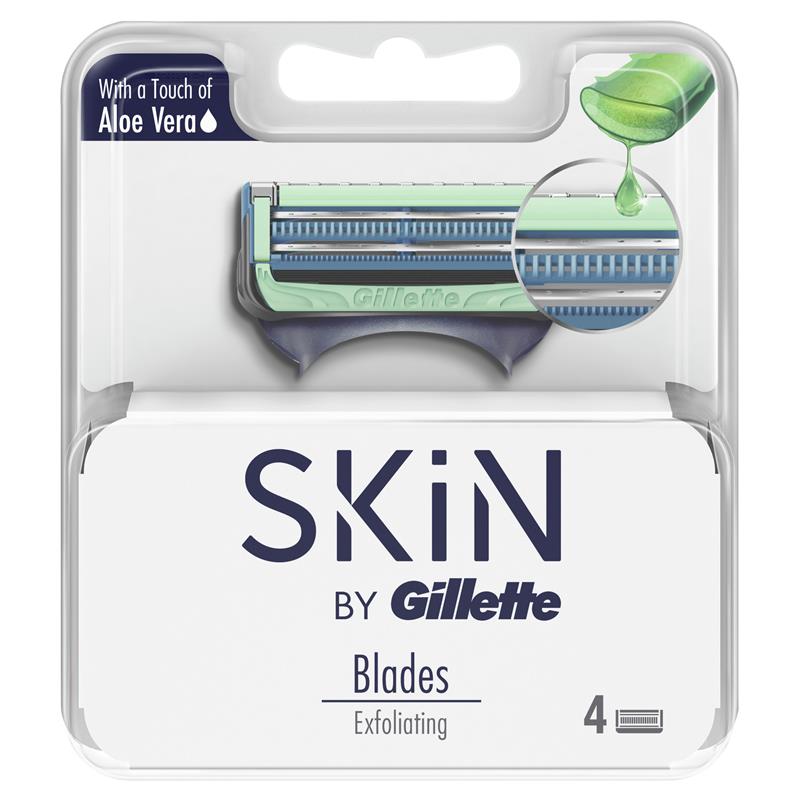 Gillette Skin Aloe Vera Razor Blades 4 Pack – Pill Plus Australia
