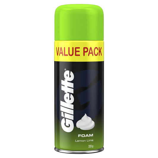 Bọt cạo râu Gillette hương chanh/chanh dây gói giá trị 333g 