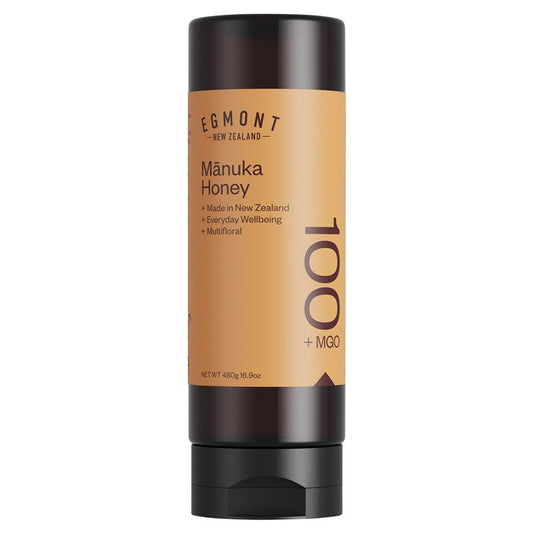Mật ong Manuka đa hoa Egmont Honey MGO 100+ (vắt) 480g 