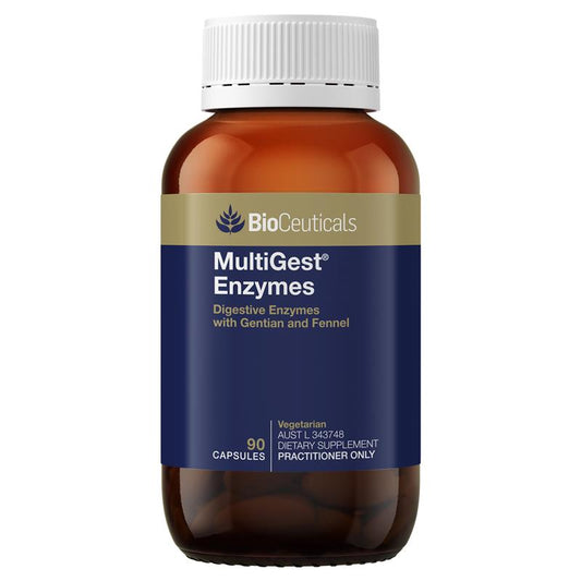 BioCeuticals MultiGest® 酶 90 粒胶囊