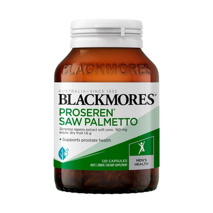 Blackmores Proseren Saw Palmetto Prostate Health 120 Viên 