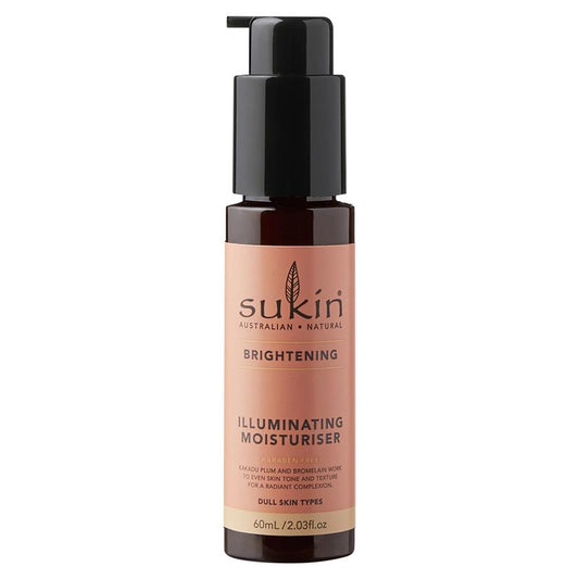 Sukin Brightening Illuminating Moisturiser Pump 60ml