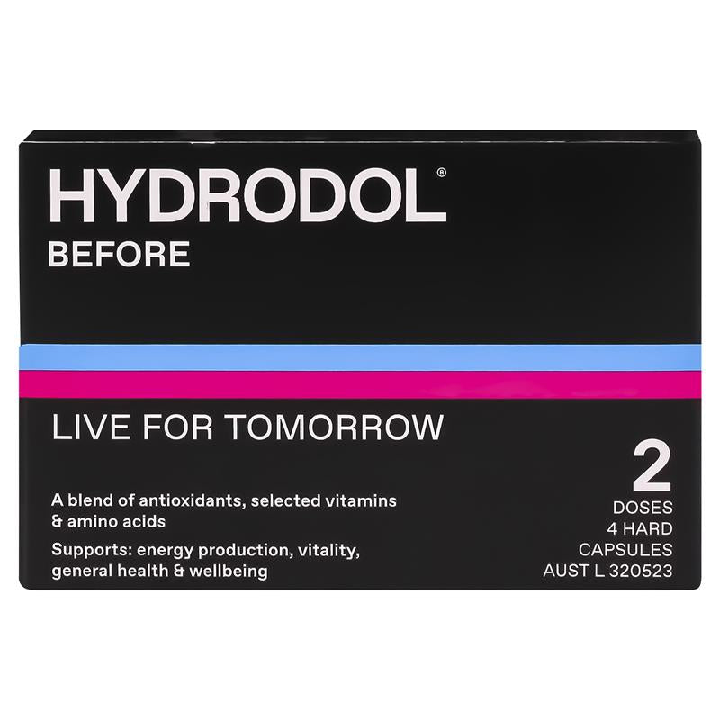 服用第 2 剂前服用 Hydrodol 