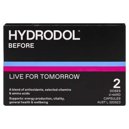 服用第 2 剂前服用 Hydrodol 