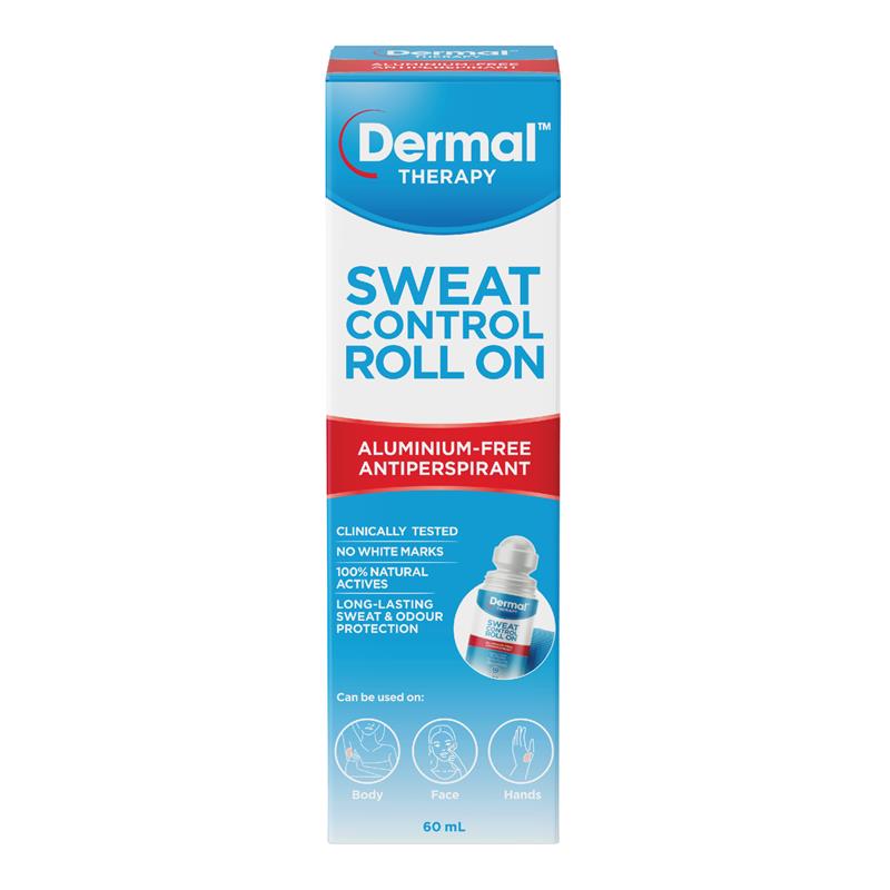 Lăn kiểm soát mồ hôi Dermal Therapy 60ml 