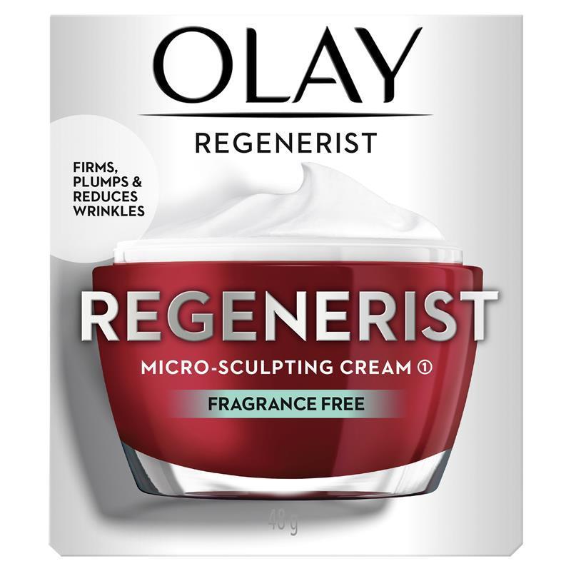 Olay Regenerist Micro Sculpting Cream Fragrance Free 48g New Formula