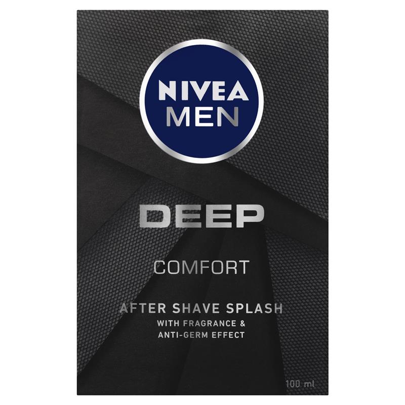 NIVEA for Men Deep After Shave Splash 100ml
