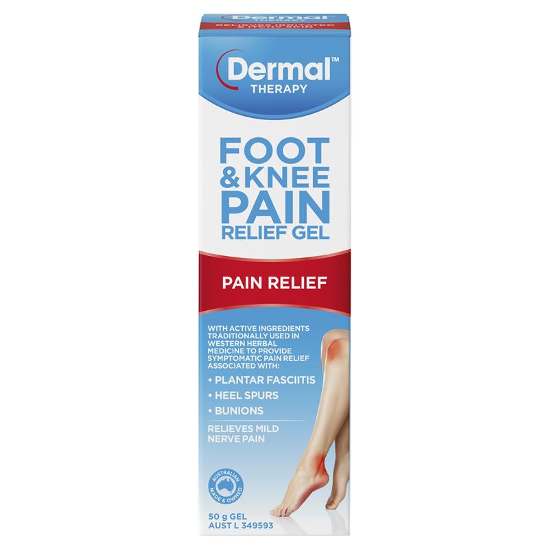 Dermal Therapy 足部和膝盖疼痛缓解凝胶 50g 